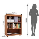 Ver imagem 4 de Armário Multiuso Escritório 2 Portas 2 Prateleiras Advantage