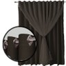 Cortina para Sala e Quarto Blecaute Bia 2,20 X 1,80 Marrom - 5