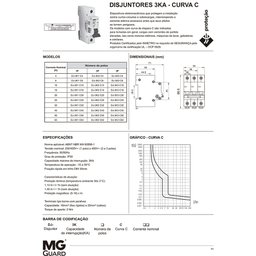 Disjuntor Bipolar Margirius 16A - 2