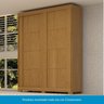 Guarda-roupa Casal 160cm 2 Portas de Correr Flex Color 100% Mdf Boldina Espresso Móveis - 6