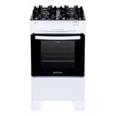 Ver imagem 1 de Fogão Atlas 4 Bocas com Mesa de Vidro Mônaco Top Glass Branco - Bivolt