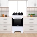 Ver imagem 5 de Fogão Atlas 4 Bocas com Mesa de Vidro Mônaco Top Glass Branco - Bivolt