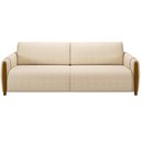 Ver mais imagens de Kit Sofá 02 Lugares Sala Estar 168cm Com 02 Poltronas Flora Pés Madeira M03 Linho Bege - Lyam