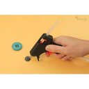 Ver imagem 4 de Aplicador Cola Quente Pequena 10W Artesanato Tomada Portátil Profissional Aquecimento Suporte Wellmi