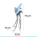 Ver imagem 6 de Cadeira Alimentação Refeição Infantil Bebê 6-36M 15kg Reclinável Papa&Soneca+ Baby Blue