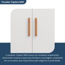 Ver mais imagens de Armário Multiuso 2 Portas 1 Gaveta Advantage Branco/Freijó/Off-White