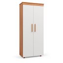 Ver imagem 2 de Armário Multiuso 2 Portas 1 Gaveta Advantage Branco/Freijó/Off-White