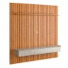 Painel Ripado 180x184cm Para TV 75 Polegadas Antares Patrimar - 2