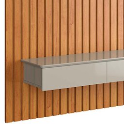 Painel Ripado 180x184cm Para TV 75 Polegadas Antares Patrimar - 6