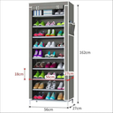 Ver imagem 4 de Sapateira com 9 Prateleiras para Organizar Calçados e Objeto