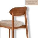 Ver imagem 5 de Conjunto com 2 Cadeiras em Madeira Maciça Hope