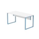 Ver imagem 6 de Mesa Madeira M150/70P25TUB 150cm Industrial Branco e Azul Dali