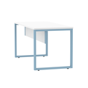 Ver imagem 7 de Mesa Madeira M150/70P25TUB 150cm Industrial Branco e Azul Dali