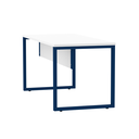 Ver imagem 7 de Mesa Madeira M150/70P25TUB 150cm Industrial Branco e Azul Delrei