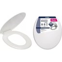 Ver imagem 3 de Assento Sanitário Soprado Modelo Básico Cor Branco Gelo Linha Primafer Atlas