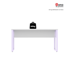 Ver mais imagens de Mesa Madeira M150/70P25TUB 150cm Industrial Branco e Lilas Rosa