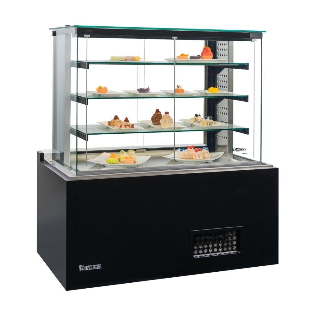 Balcão Vitrine Expositora Refrigerada Slim Ártico 129cm 220v