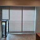 Ver imagem 3 de Persiana Rolo Tela Solar 1% Largura 1,35 X 2,10 Altura para Sacadas com Privacidade