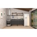 Ver imagem 3 de Gabinete Armário Cozinha Jupter Cozimax 1.80 Mt 100% Aço P/ Pia -balção 180 Cm -3 Portas- 3 Gavetas