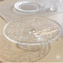 Ver imagem 5 de Prato para Bolo com Pé e Tampa Daisy 28,5cm x 28,5cm x 21cm Cristal Mesa Posta Wolff