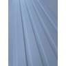Painel Ripado Versátil: 03 unid. 270x27cm larg. Talatto Painéis Branco TX - 1