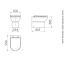 Ver imagem 2 de Kit com 2 Bacia Convencional Next Docol