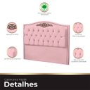 Ver imagem 2 de Cabeceira King Size Estofada para Cama Box Maitê Veludo Ateliê do Conforto Cabeceira King Estofada C