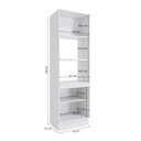 Ver imagem 5 de Kit 2 Fornos Celeste Kappesberg 100% Mdf 4 Portas Branco/azul 70cm