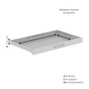Ver imagem 7 de Mapoteca Mont 5 Gavetas 71,3cm x 120,4cm Aço Cinza