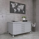 Ver imagem 1 de Mapoteca Mont 5 Gavetas 71,3cm x 120,4cm Aço Cinza
