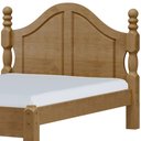 Ver imagem 6 de Cama Casal de Madeira Maciça Clássica para Colchão 138x188 Zahav F06 Freijó - Lyam Decor