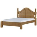 Ver imagem 5 de Cama Casal de Madeira Maciça Clássica para Colchão 138x188 Zahav F06 Freijó - Lyam Decor
