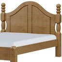 Ver imagem 6 de Cama Casal de Madeira Maciça Clássica para Colchão 138x188 Zahav F06 Freijó - Lyam Decor