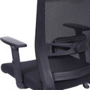Ver imagem 5 de Kit 8 Cadeiras Escritorio Presidente Ergonômica NR17 Tela Mesh 3317 Preto