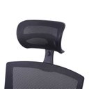 Ver imagem 3 de Kit 4 Cadeiras Escritorio Presidente Ergonômica NR17 Tela Mesh 3317 Preto