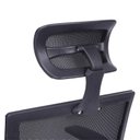 Ver imagem 4 de Kit 2 Cadeiras Escritorio Presidente Ergonômica NR17 Tela Mesh 3317 Preto