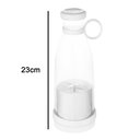Ver imagem 3 de Garrafa Mixer Liquidificador Misturador Suco Shake Smoothie Usb Potente Cozinha Bolsa Viagem