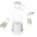 Ver imagem 2 de Garrafa Mixer Liquidificador Misturador Suco Shake Smoothie Usb Potente Cozinha Bolsa Viagem