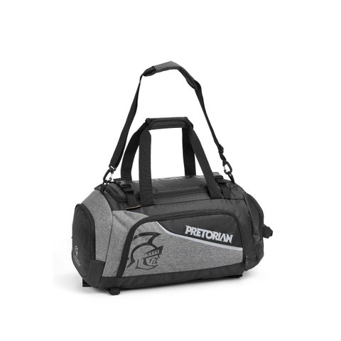 Bolsa Bag para Treino e Mochila de Viagem Pretorian Bv41967:preto/cinza/único