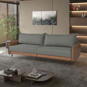 Sofá 2,50m Califórnia com Molas Ensacadas e Espuma D33 com 5 Lugares