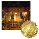 Ver imagem 1 de Cortina de Led 500 Leds Natal Natalino Rede 3,5 Metros Enfeite Casa Jardim Decoraçao Festa Confrater