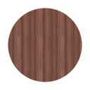 Ver imagem 2 de Mesa Zeta Ferro Preto 75 Cm (alt) Disco Redondo Tampo Mdp Redondo 80 Cm (larg) X 2,5 Cm (alt) Walnut