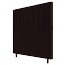 Ver imagem 1 de Cabeceira Cama Box Casal King Size Itália 193cm Marrom
