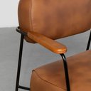 Ver imagem 5 de Poltrona Hall Pu Caramelo Poltrona Hall Pu - Caramelo Abra Casa