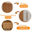 Ver imagem 6 de Guarda Roupa Casal Orion Mdf com 6 Portas e 4 Gavetas