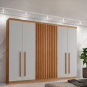 Ver imagem 1 de Guarda Roupa Casal Orion Mdf com 6 Portas e 4 Gavetas