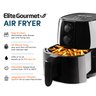 Elite Gourmet Eaf-4617x Fritadeira Elétrica sem Óleo 4 Quartos Preto - 6