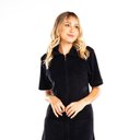 Ver imagem 2 de Roupão em Atoalhado Vairelli Super Confortável Brigite Cor Brigite Preto Tamanho G2