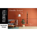 Ver imagem 3 de Decoração Escultura de Parede Abstrata em Aço Cor Bronze Envelhecido Exclusiva no Brasil Base em MDF