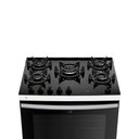 Ver imagem 5 de Fogão Agile Up Glass 5 Bocas Atlas, Mesa de Vidro Temperado, Acendimento Automático Bivolt - Branco